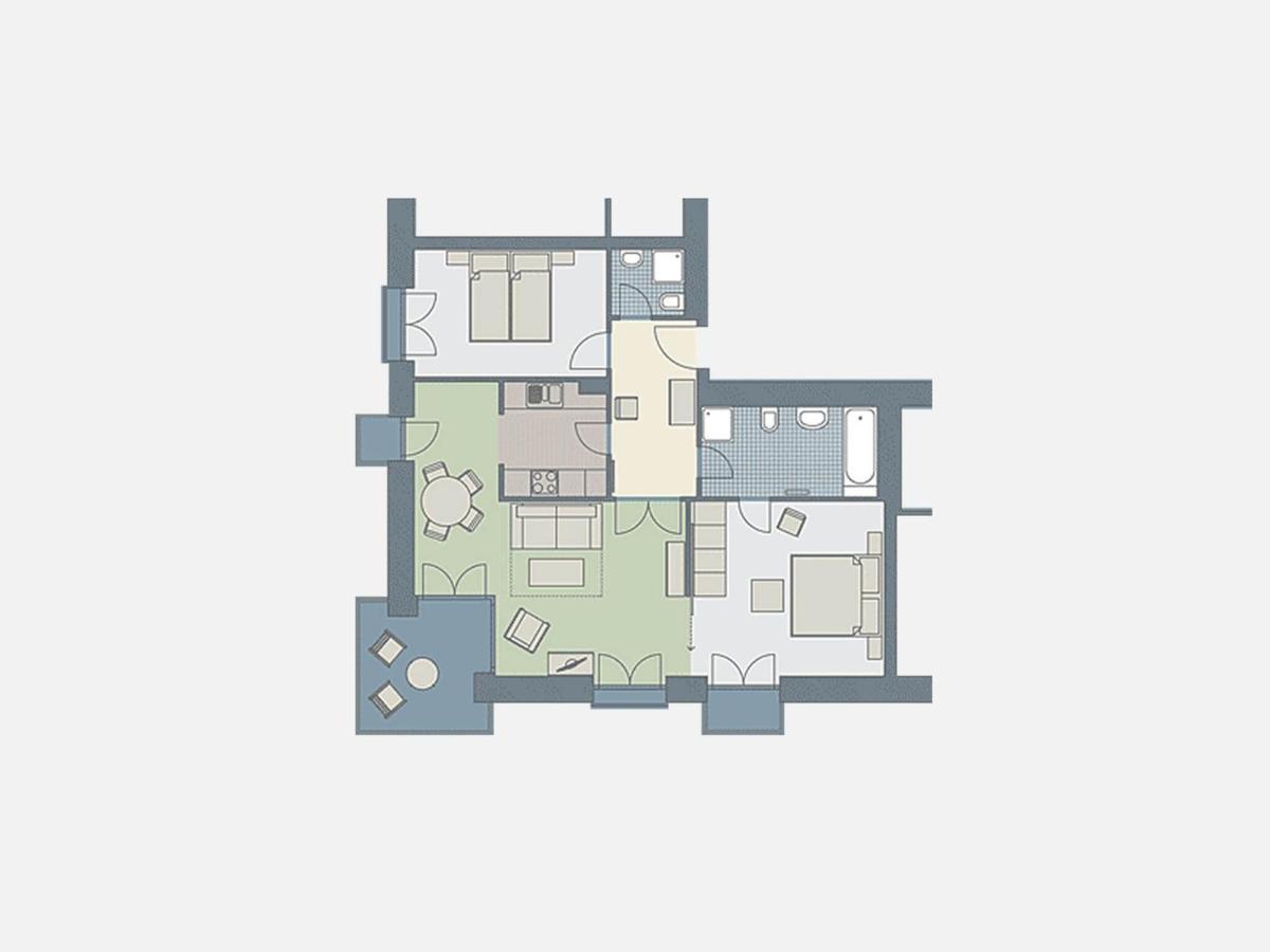 Kaiservillen Heringsdorf - Ferienwohnung Mit 2 Schlafzimmern Und Balkon D212 المظهر الخارجي الصورة