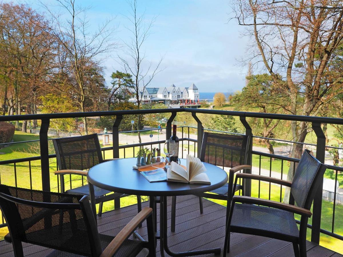 Kaiservillen Heringsdorf - Ferienwohnung Mit 2 Schlafzimmern Und Balkon D212 المظهر الخارجي الصورة